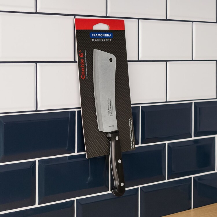 HACHUELA TRAMONTINA ULTRACORTE 6" ACERO INOXIDABLE HACHUELA TRAMONTINA ULTRACORTE 6" ACERO INOXIDABLE