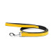 Correa de Piel Acolchada para Perros - amarillo- 100cm x 18mm Correa de Piel Acolchada para Perros - amarillo- 100cm x 18mm