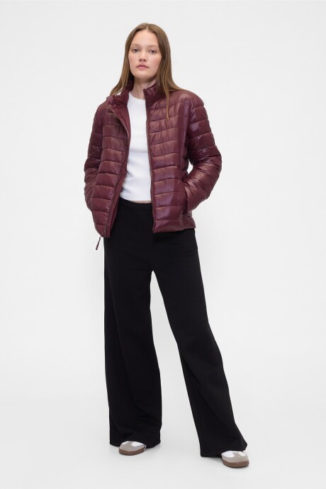 Campera Puffer Mujer Tuscan Red