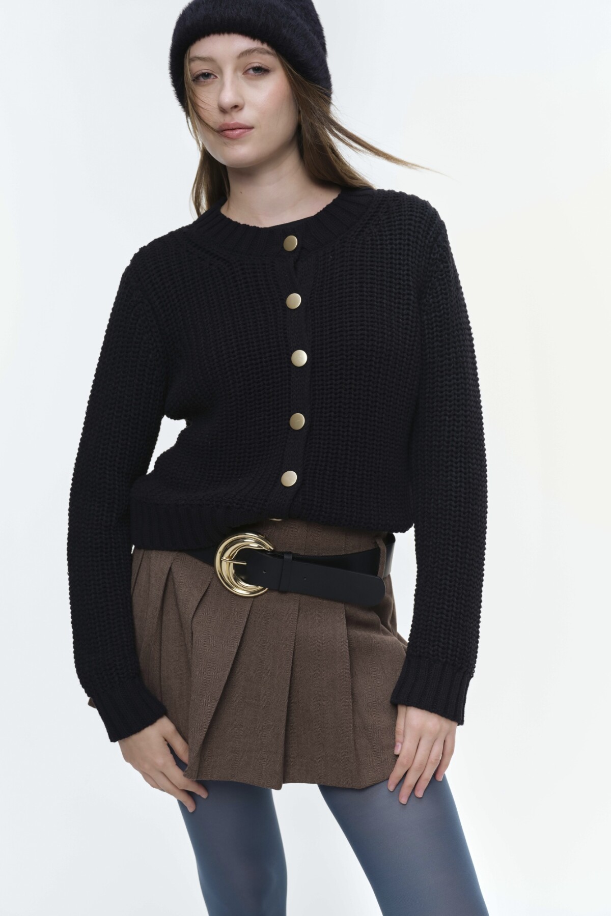 Cárdigan Tess Negro
