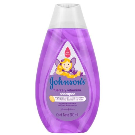 Shampoo Johnson's Baby Fuerza y Vitamina Shampoo Johnson's Baby Fuerza y Vitamina