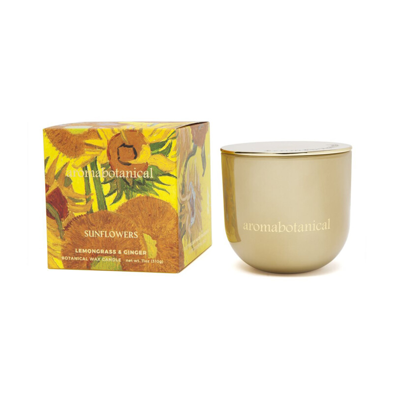 VELA VAN GOGH 310G SUNFLOWERS JENGIBRE DE LIMON VELA VAN GOGH 310G SUNFLOWERS JENGIBRE DE LIMON
