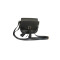 CARTERA SIENNA CON FLECOS NEGRO