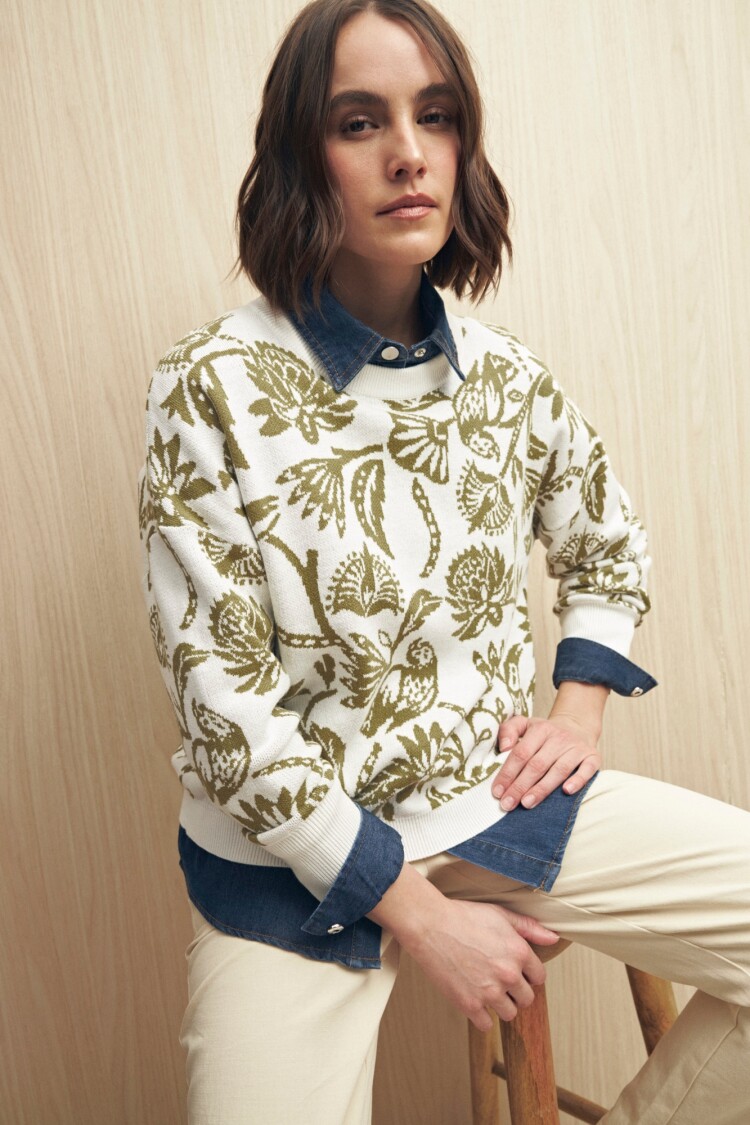 SWEATER REX Crudo