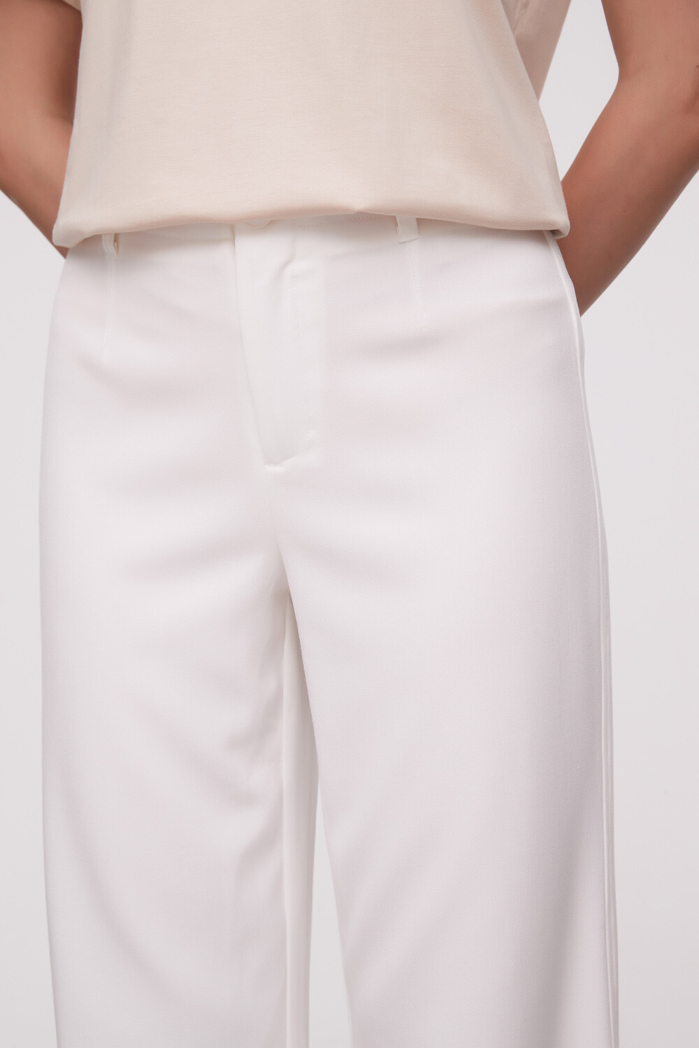 Pantalon Valsinni Marfil / Off White