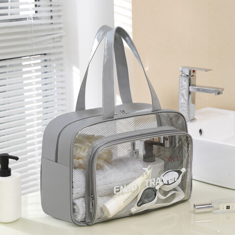 Bolso Organizador de Viaje Impermeable Multifunción Gris