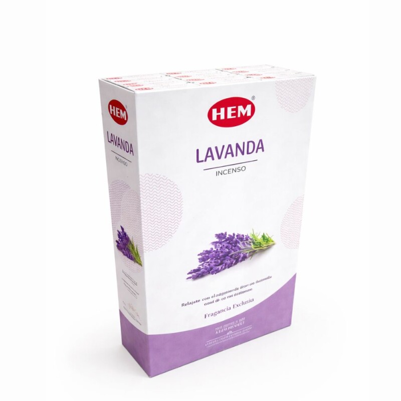 INCIENSO HEM PREMIUM 25 GR - CAJA X12 Lavanda