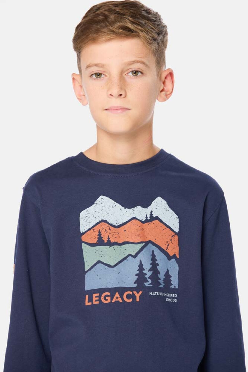 REMERA ESTAMPADA Azul
