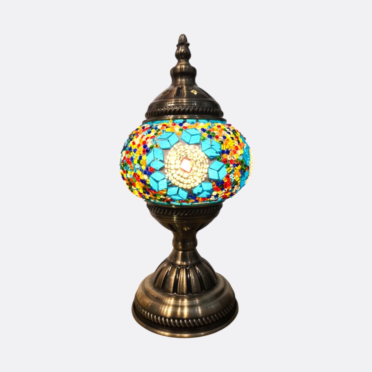 Lámpara Turca Mediana - Flor Cilo 