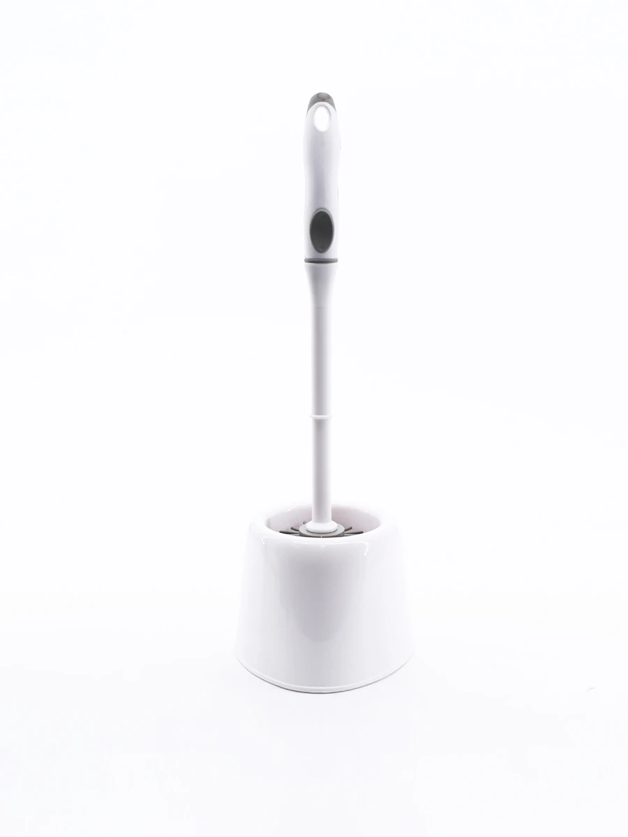 CEPILLO PARA INODORO PLASTICO - BLANCO 