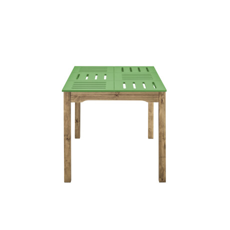 Juego de comedor Linea California Verde