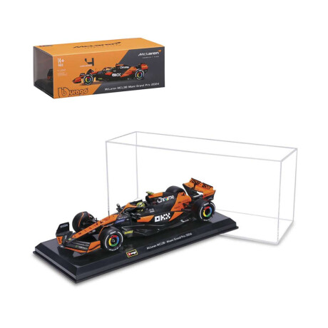 Auto Bburago Formula 1 Mclaren Con Exhibidor Escala 1:24 Lando Norris