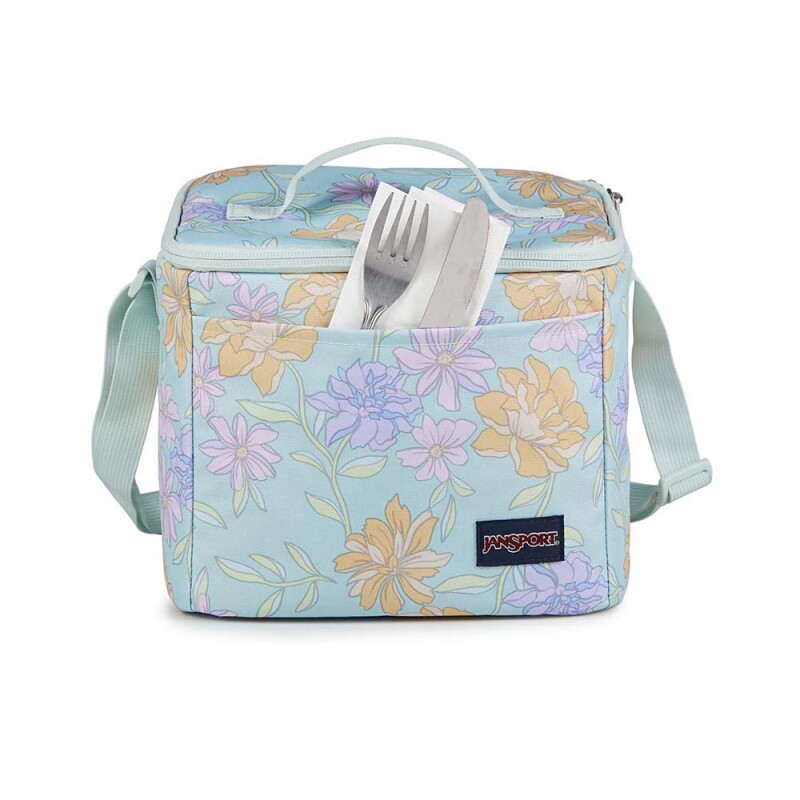 Lonchera Térmica Super Snack Faded Floral Fresh Mint