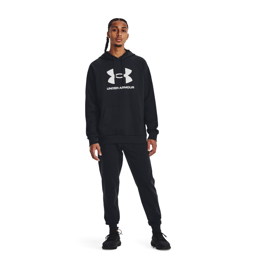 Canguro de Hombre Under Armour Rival Fleece Logo Negro