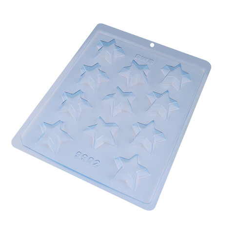 Placa Simple Bombón Estrella Media Placa Simple Bombón Estrella Media