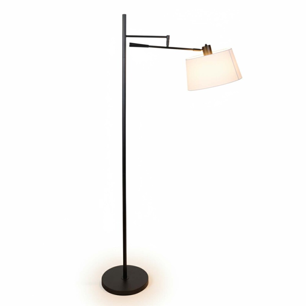 LÁMPARA DE PIE ML23461 NEGRO METAL ML234610