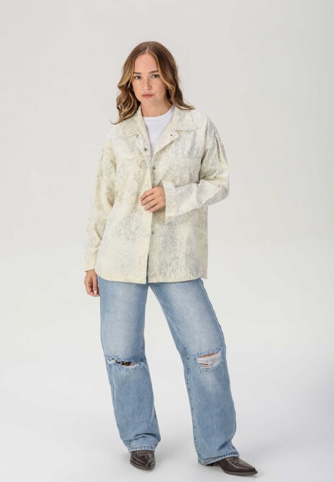 Camisa Rayo Beige