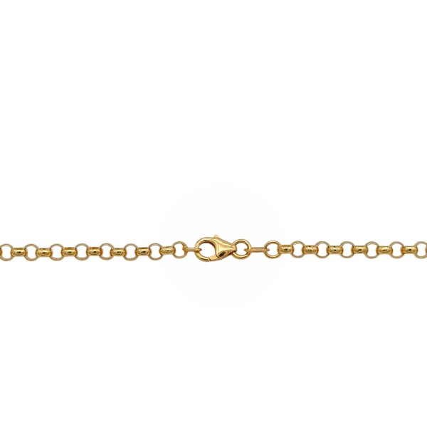 Cadena oro Rolo-Oro bajo -Sin Piedra-CD8003 sinpiedra