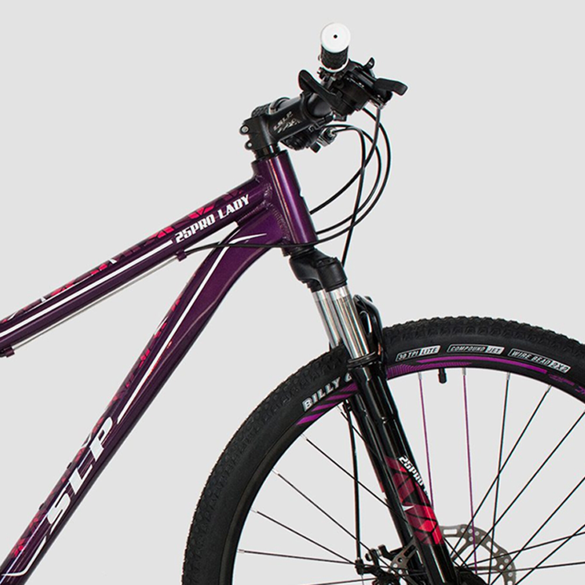 Bicicleta Monta a Mujer R29 Aluminio 21 Vel SLP 25 PRO Lady Lila