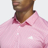 Remera Adidas Polo Core Allover Print Rosado