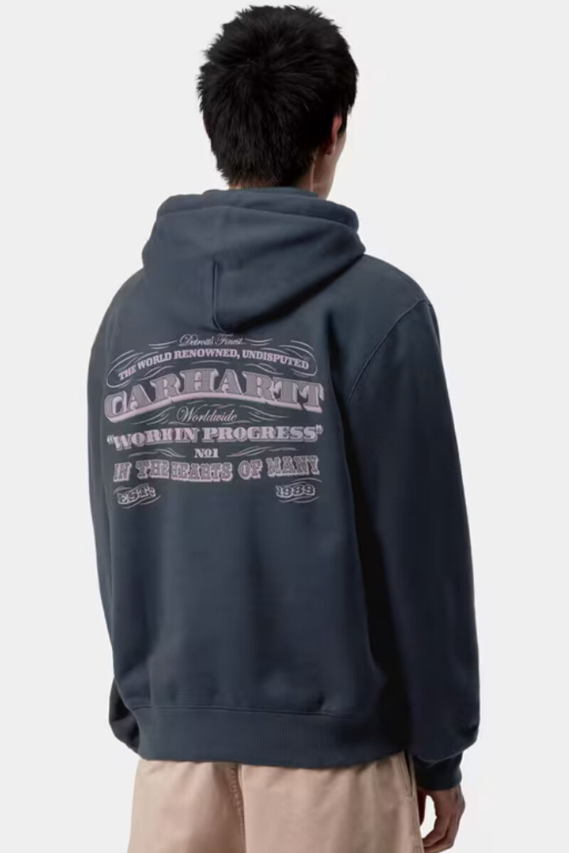 Hooded 3 One 3 Sweat Azul