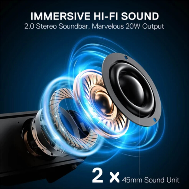 Barra De Sonido Gamer Redragon Airburst GS821 Black Barra De Sonido Gamer Redragon Airburst GS821 Black