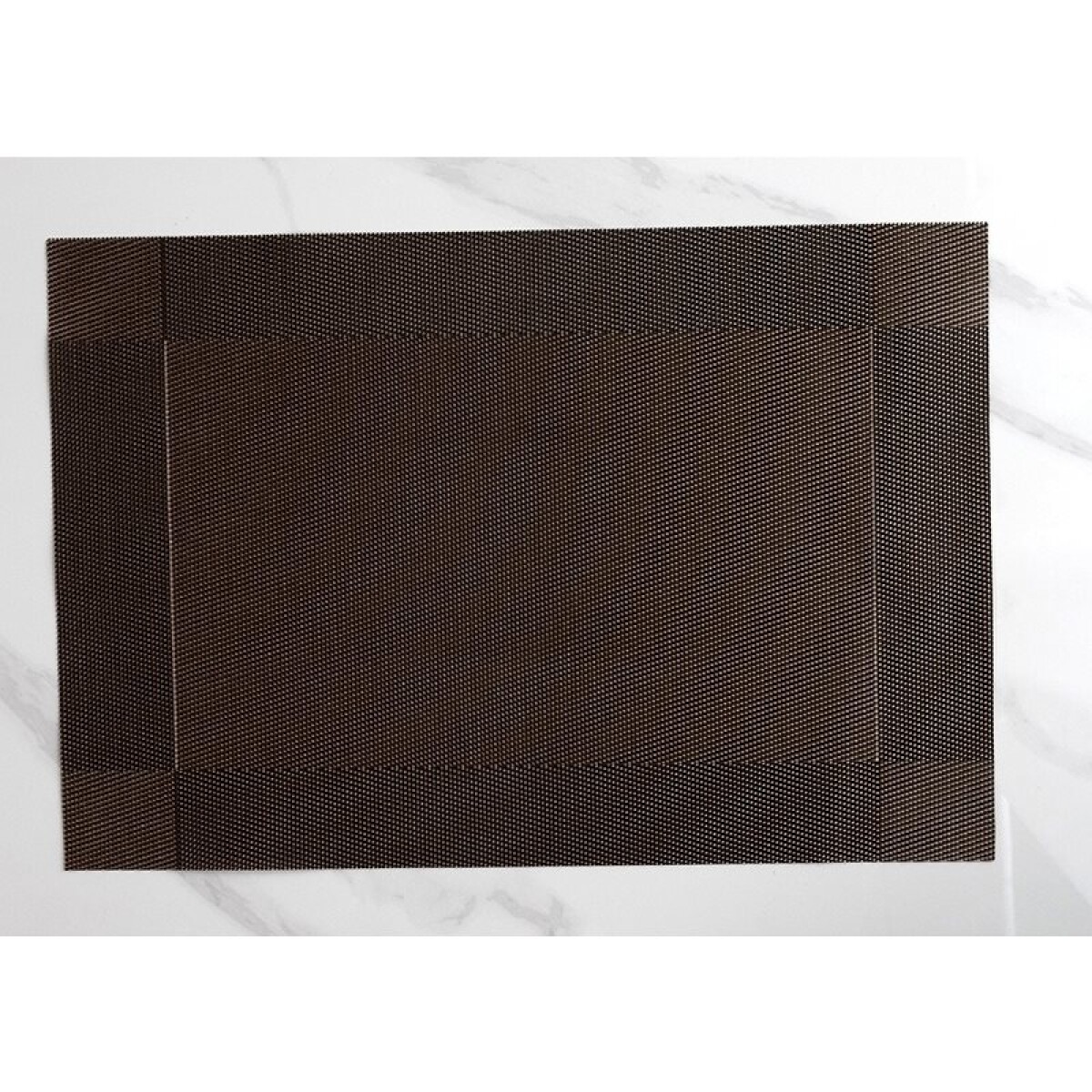 INDIVIDUAL PVC RECUADRO 45x30CM MARRON 