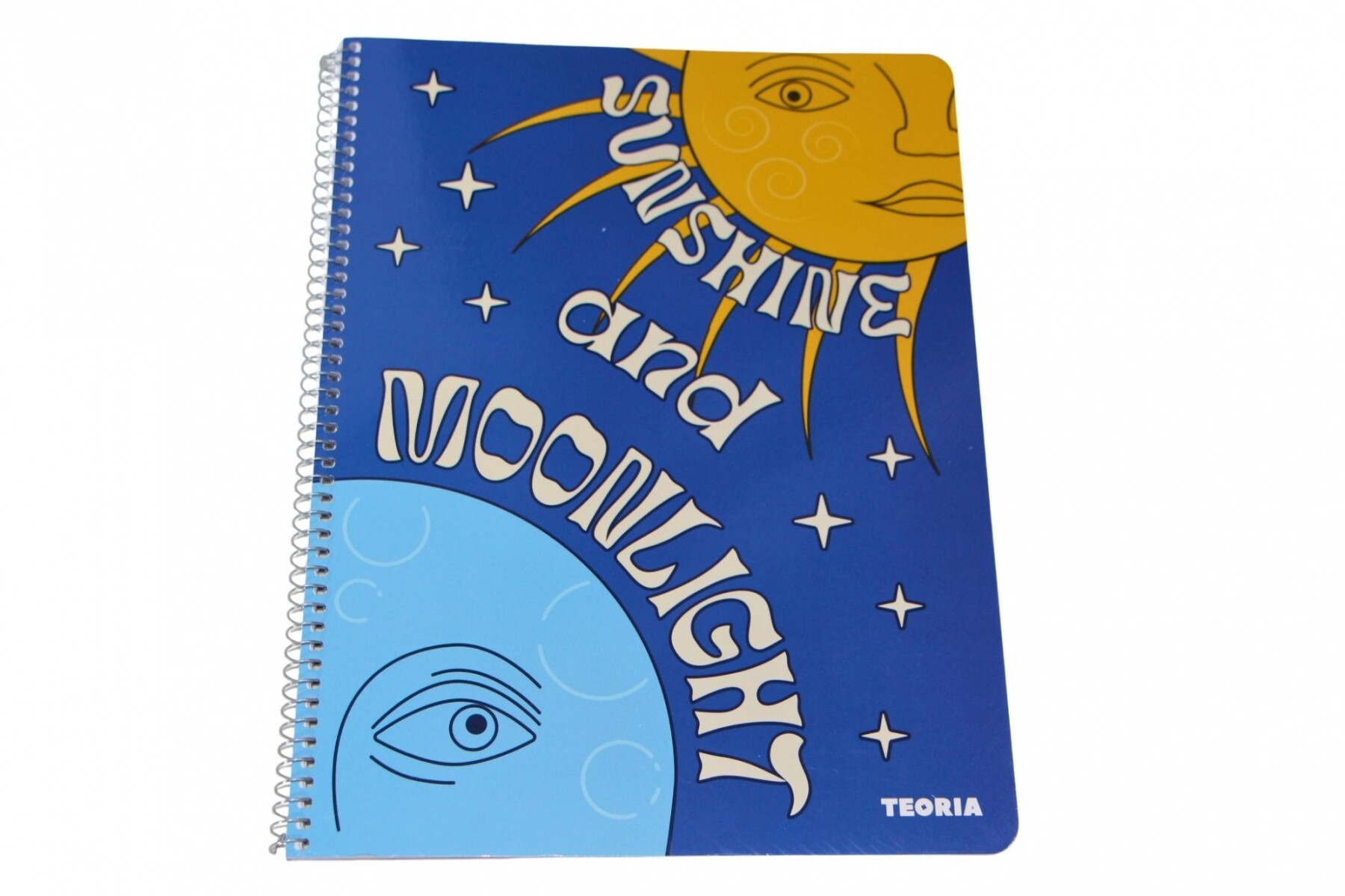 CUADERNOLA TEORIA 70 HOJAS RAYADA - TAPA SUNSHINE AND MOONLIGHT 