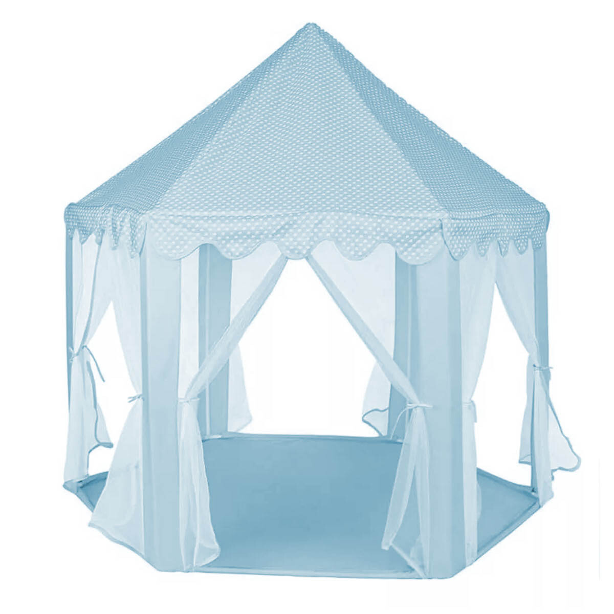 Carpa Casita Casa Infantil Castillo Princesas 140cm - Celeste 