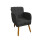 Sillon Lumax Poltrona Maya Negro