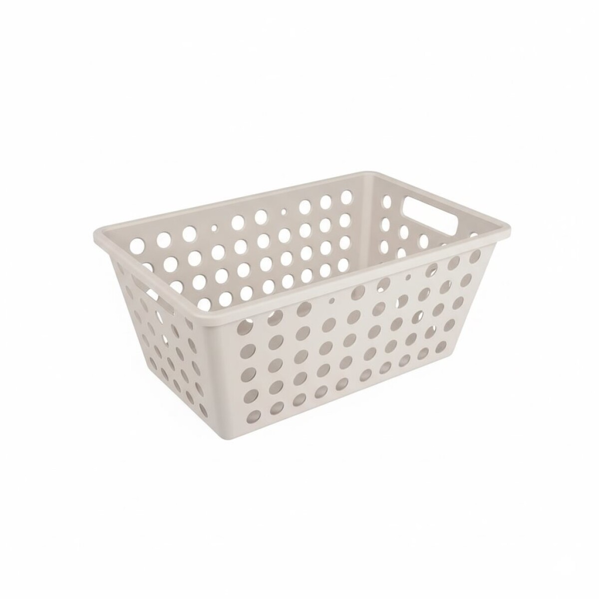 CESTO PLASTICO 4.4L 28,8X19,1X12,3CM LIGHT GRAY 