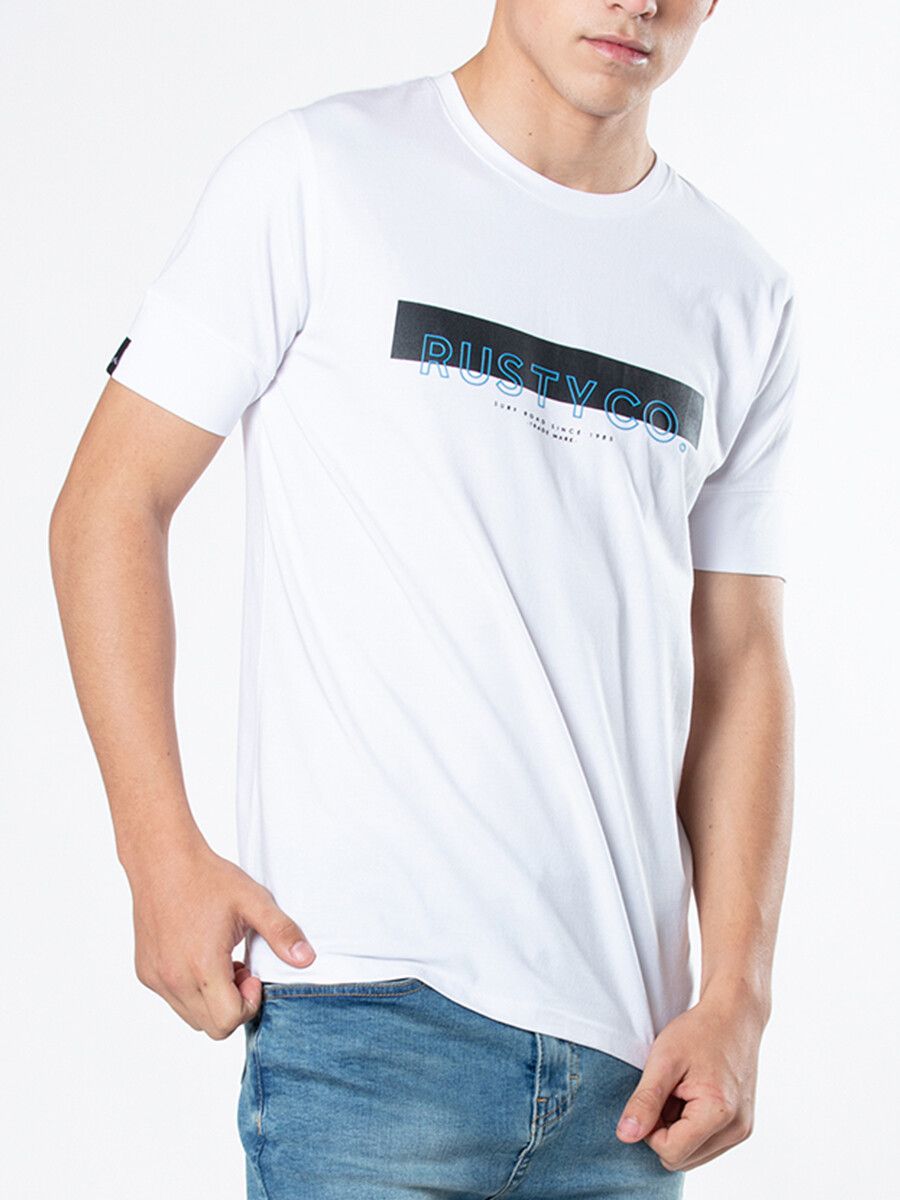 T-SHIRT SOUZE RUSTY - Blanco 