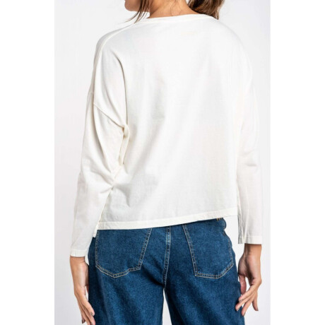 Remera Manga Larga Lavada Nacar