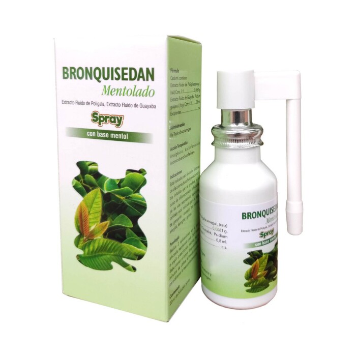BRONQUISEDAN MENTOLADO SPRAY ORAL FR. X única