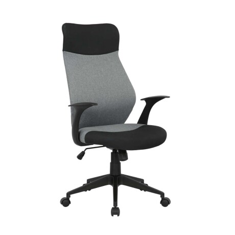 SILLA DE ESCRITORIO MALLA-Y-POLIPROPILENO GRIS D-220
