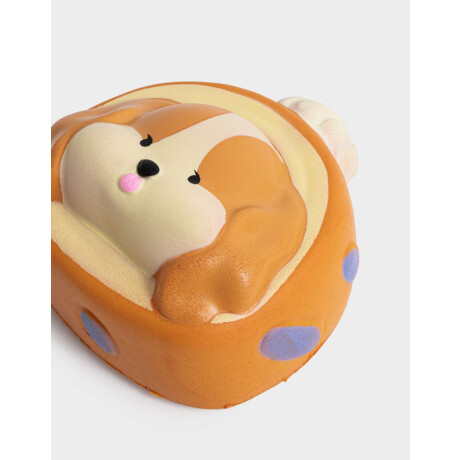 Squishy Apretable De Perrito Morado Medio