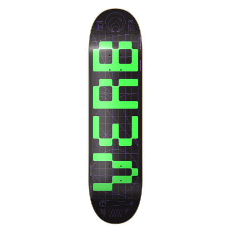 Deck Verb Invader Glow in the Dark 8,25" (Sólo Tabla · Lija Incluída) Deck Verb Invader Glow in the Dark 8,25" (Sólo Tabla · Lija Incluída)