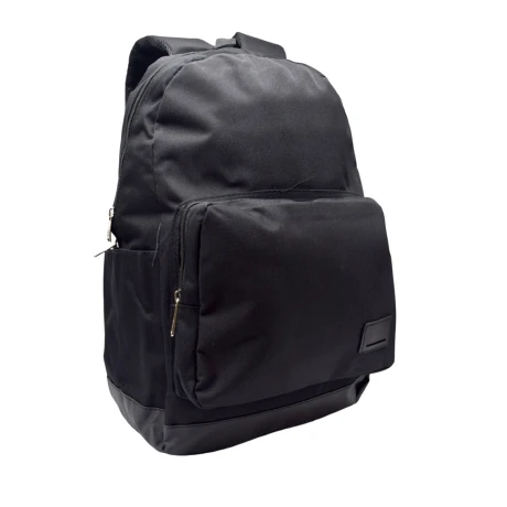 Mochila Bonus Culture Bolsillo al Frente y Lateral NEGRO