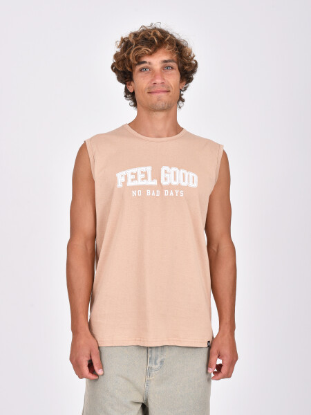 MUSCULOSA LETTERS BEIGE