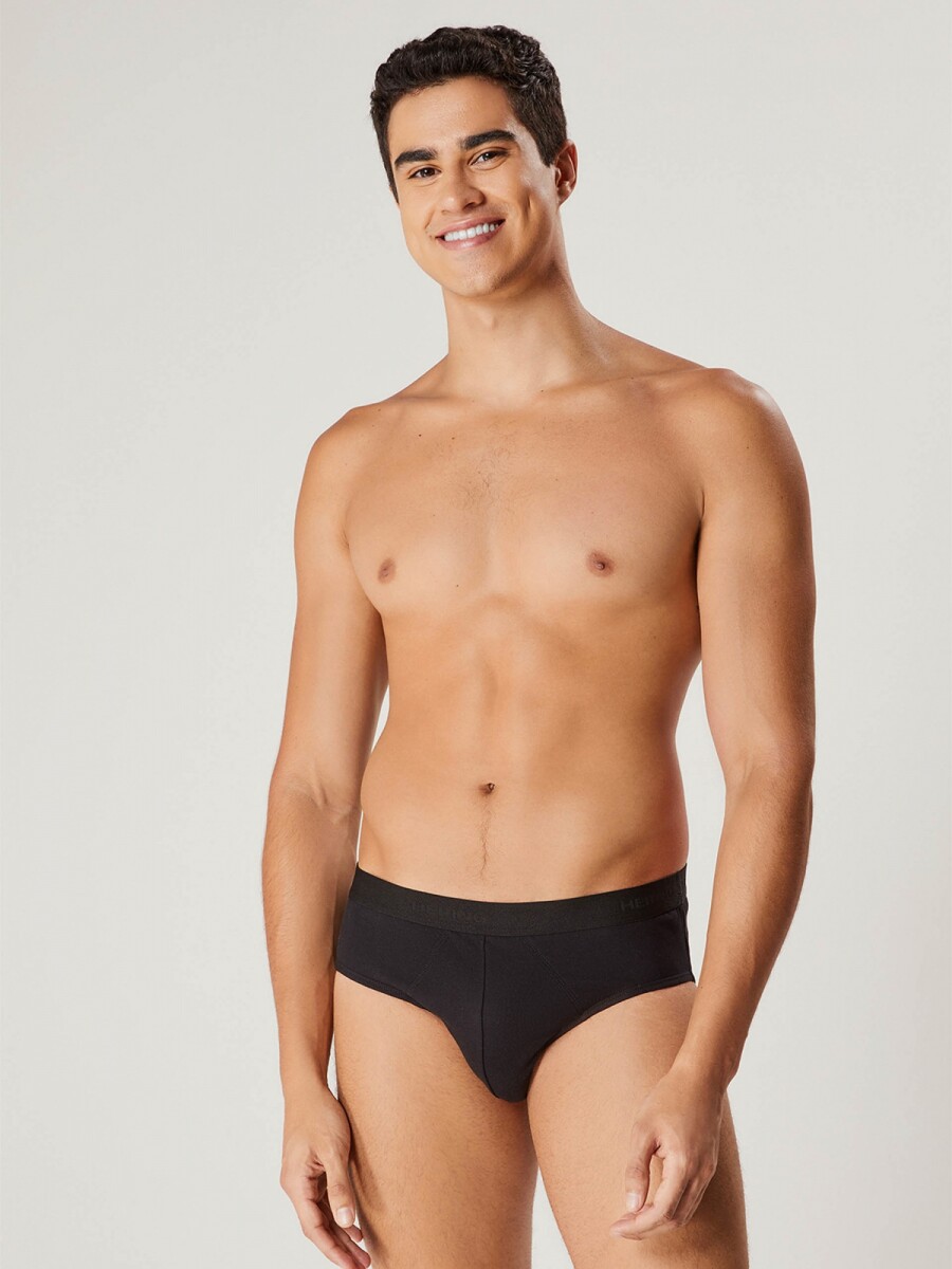 KIT DE 2 CALZONCILLOS SLIP CON ELASTANO - MULTICOLOR 