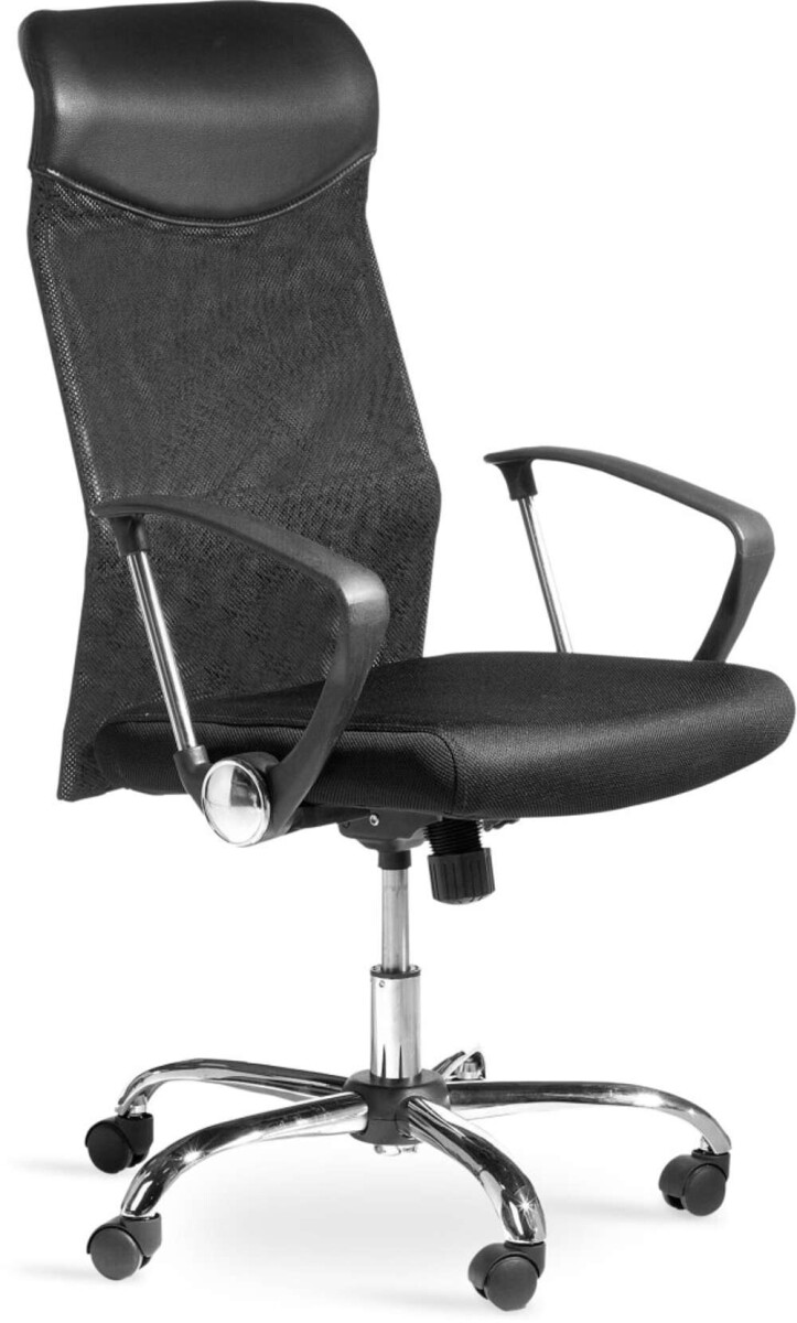Silla De Oficina Billum Malla - Negro 