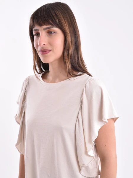 REMERA PEAR BEIGE