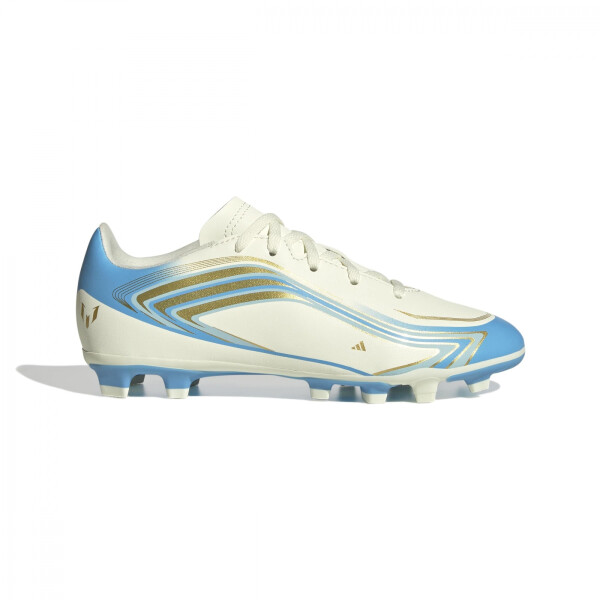 Championes Adidas F50 MESSI CLUB FG/MG J Niños IH1915 Blanco-celeste Claro