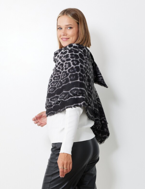 Bufandon Printed NEGRO/MULTI