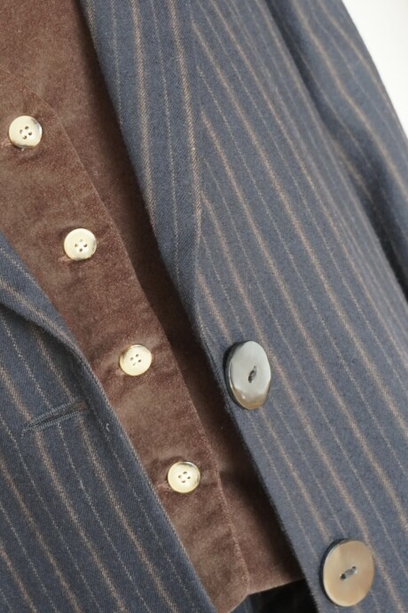 Blazer Sastre Cashmire Azul Marino