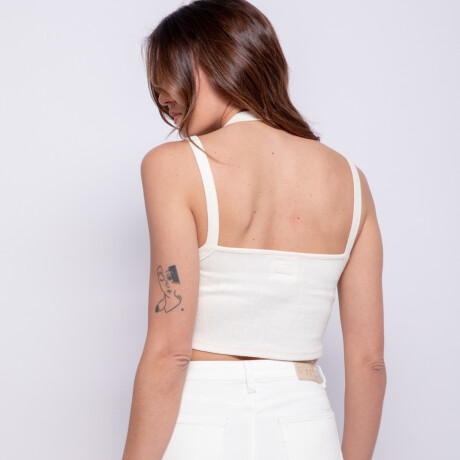 SHORT TOSSY Blanco