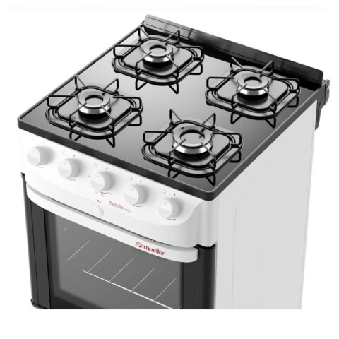 Cocina Mueller Fratello 4 Hr Blanco Cocina Mueller Fratello 4 Hr Blanco