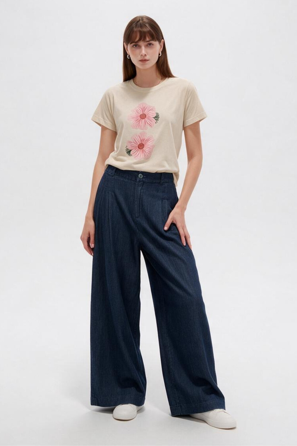 Remera Violeta Estampado 2