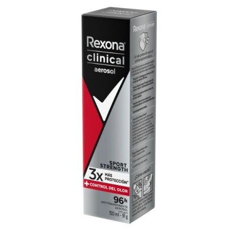 REXONA DESODORANTE EN AEROSOL MEN CLINICAL SPORT 150ml REXONA DESODORANTE EN AEROSOL MEN CLINICAL SPORT 150ml