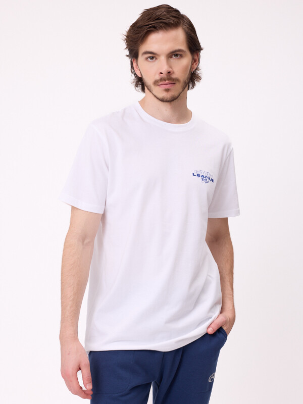 T-SHIRT YEOVAL RUSTY Blanco